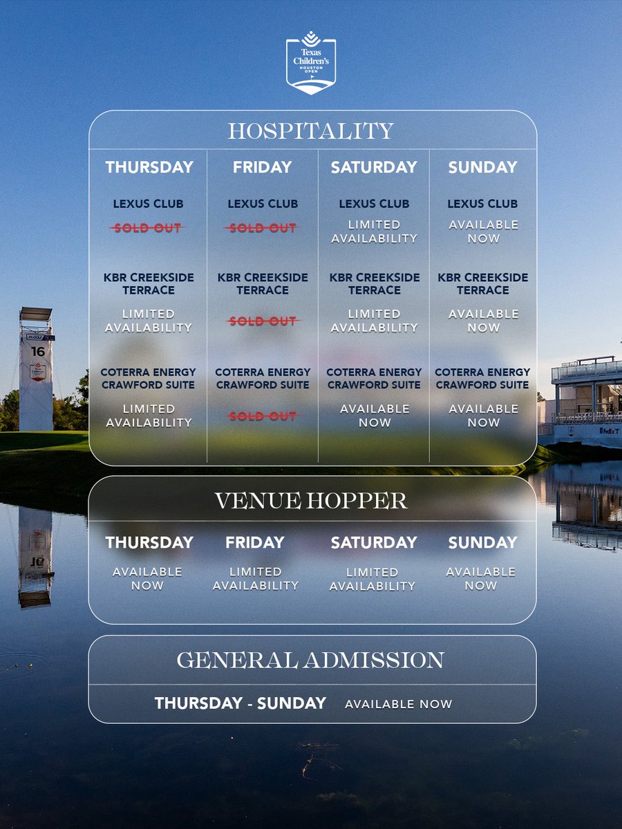 Texas Children’s Houston Open tweet media