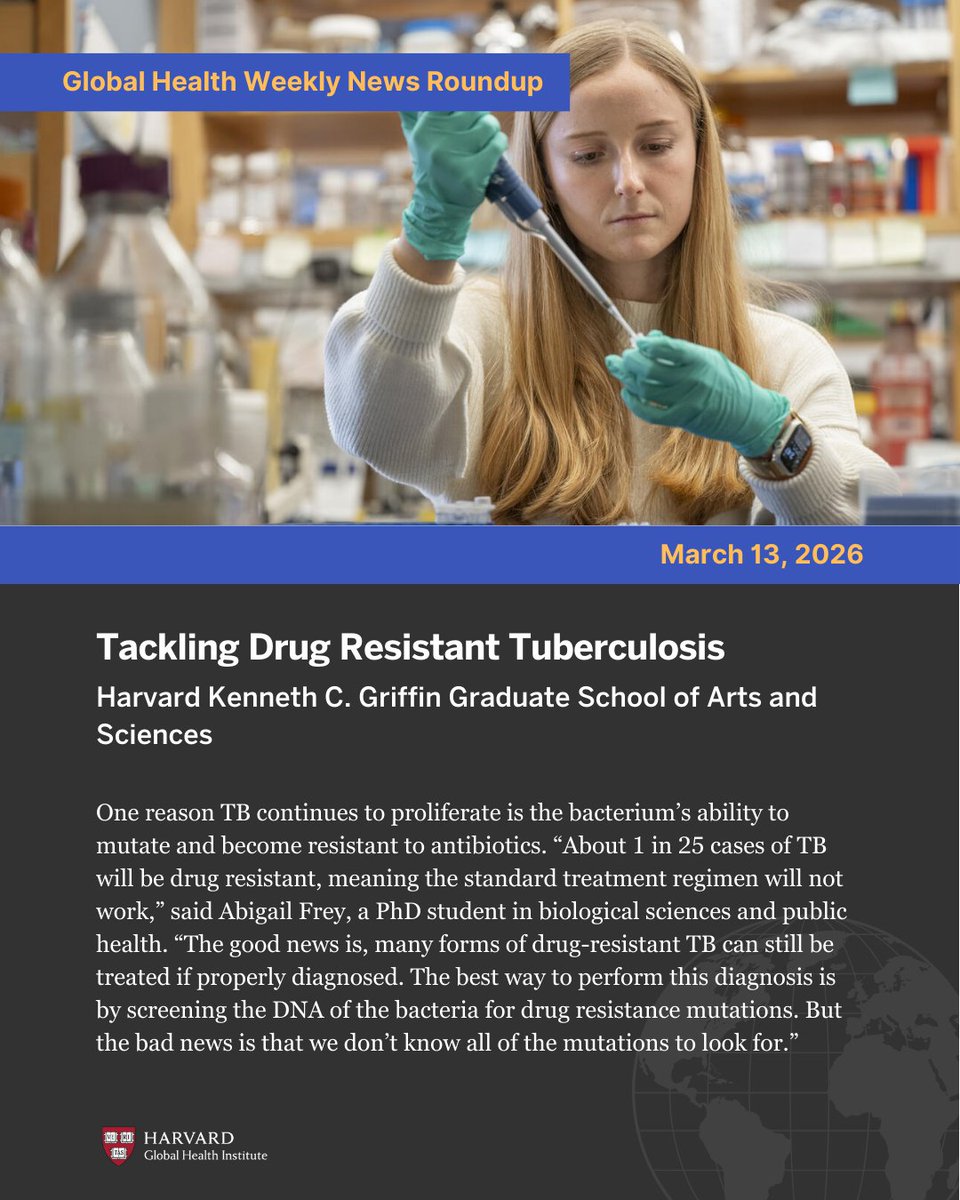 HarvardGlobalHealthInstitute tweet media