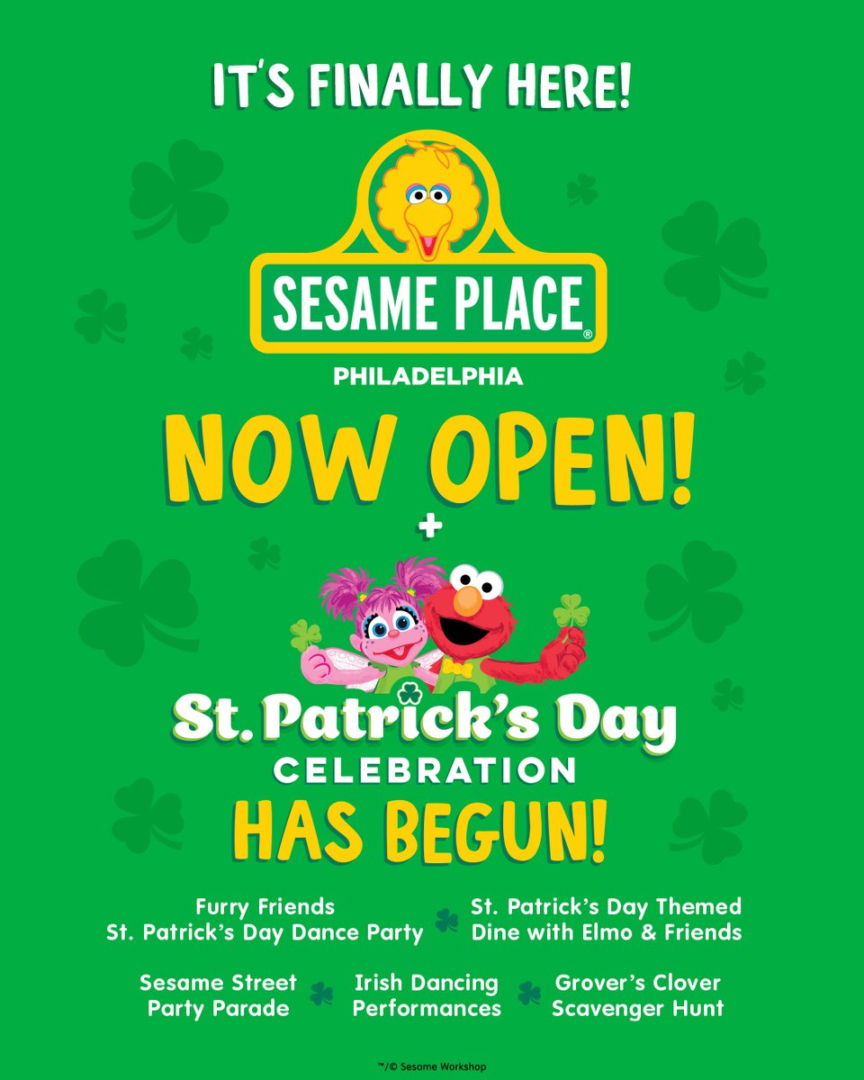 Sesame Place Philadelphia tweet media