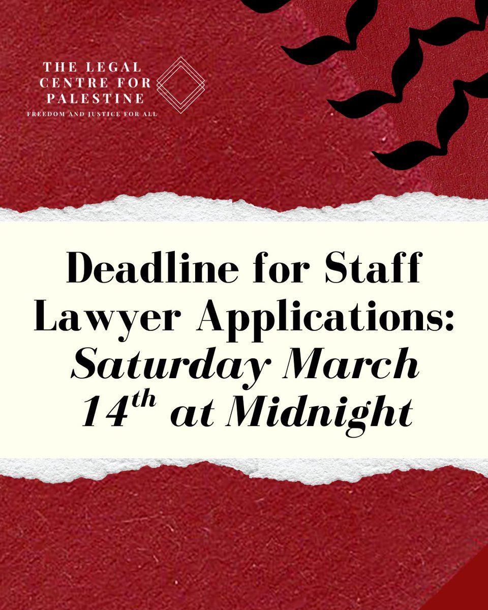 The Legal Centre for Palestine tweet media