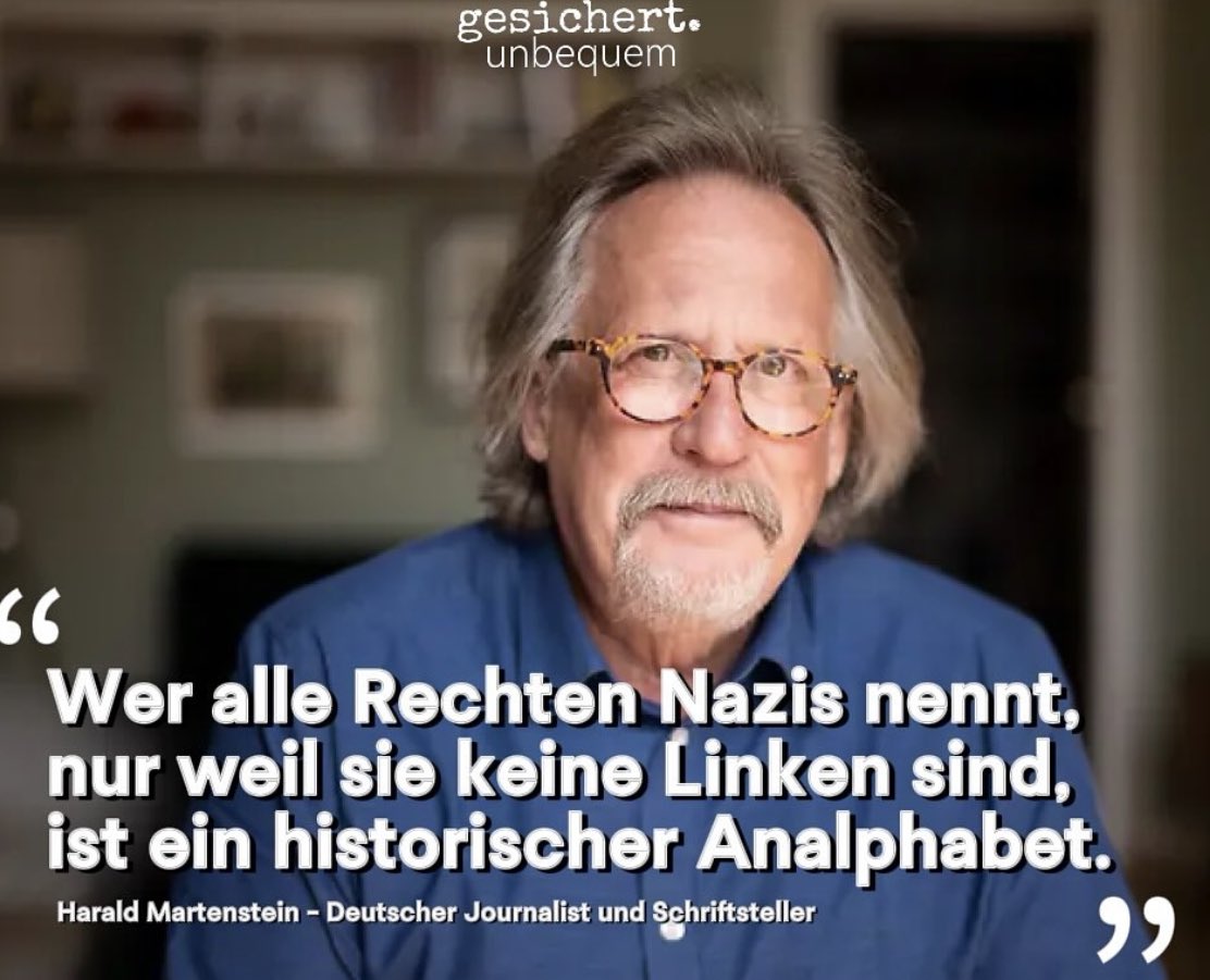 Das kann nicht oft genug wiederholt werden.