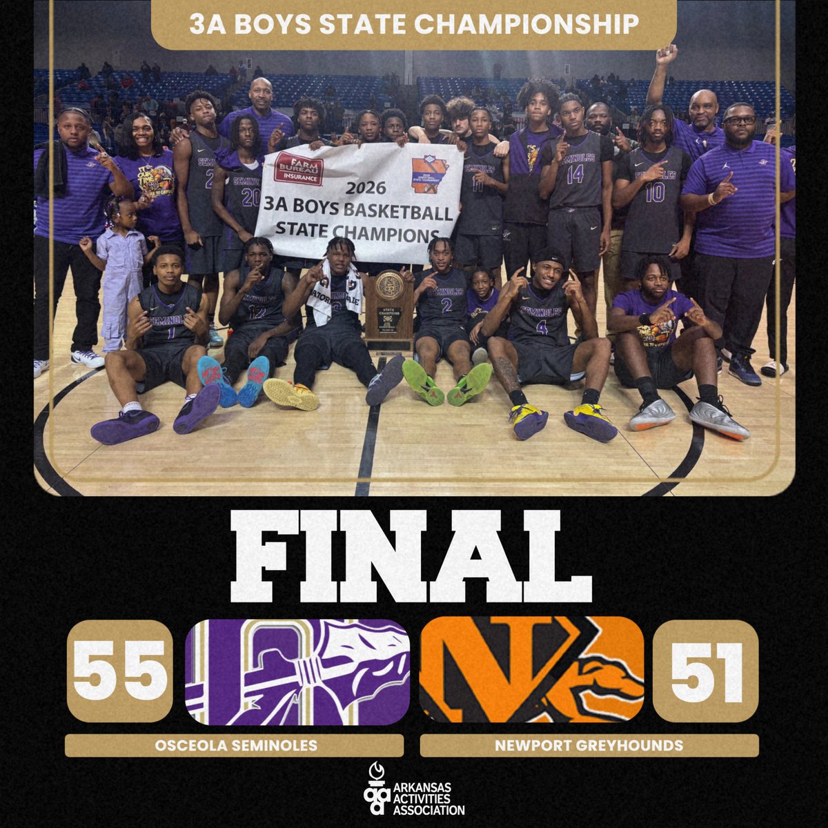 Arkansas Activities Association tweet media