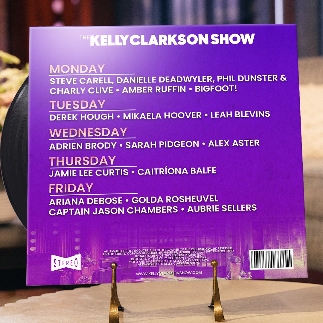 The Kelly Clarkson Show tweet media