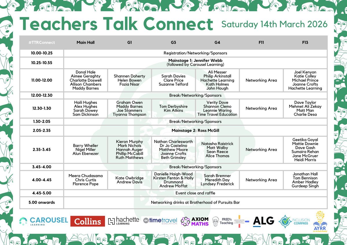 ClareDiMichele's tweet photo. Look at my mate @MissLWaring1 speaking tomorrow!! 🙌🏻🙌🏻🙌🏻❤️ https://t.co/1yUe9FBwGq