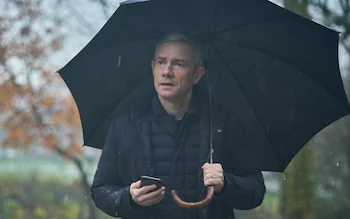 TimTietjens's tweet image. 🙂Happy #FreemanFriday😏think we'll have a rainy weekend😌☔️but you can have it cozy inside🛋️#MartinFreeman🥰