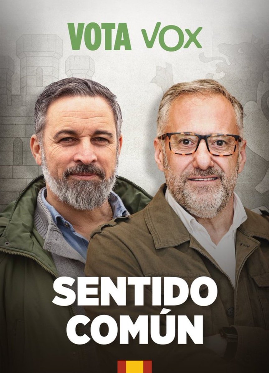 Por España
Por los Españoles.
Por Castilla y León.
Por la familia.
Por los jóvenes.
Por la vida.
Por la libertad.
Por el campo.
Por los trabajadores.
Por la verdadera igualdad entre hombres y mujeres.
Por la seguridad en nuestros barrios.
Por el verdadero cambio.
Y contra la