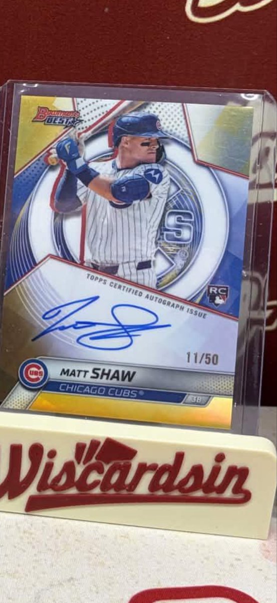 DCluch40's tweet photo. @Topps @Cubs https://t.co/rQ2G1rTv98