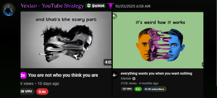 Vexian - YouTube Strategy tweet media