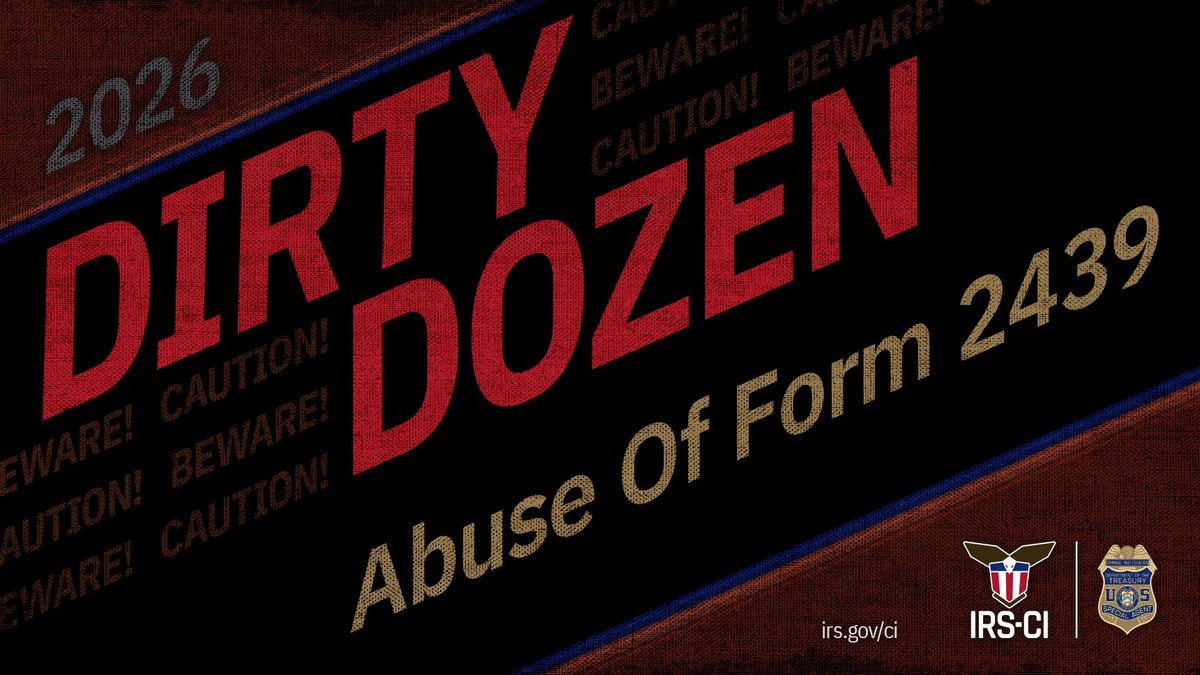 IRS Criminal Investigation tweet media