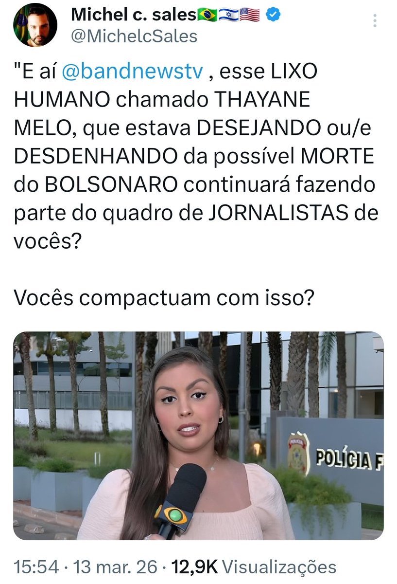 A jornazista quer fama, então vamos deixá-la famosa e que aguente as consequências.