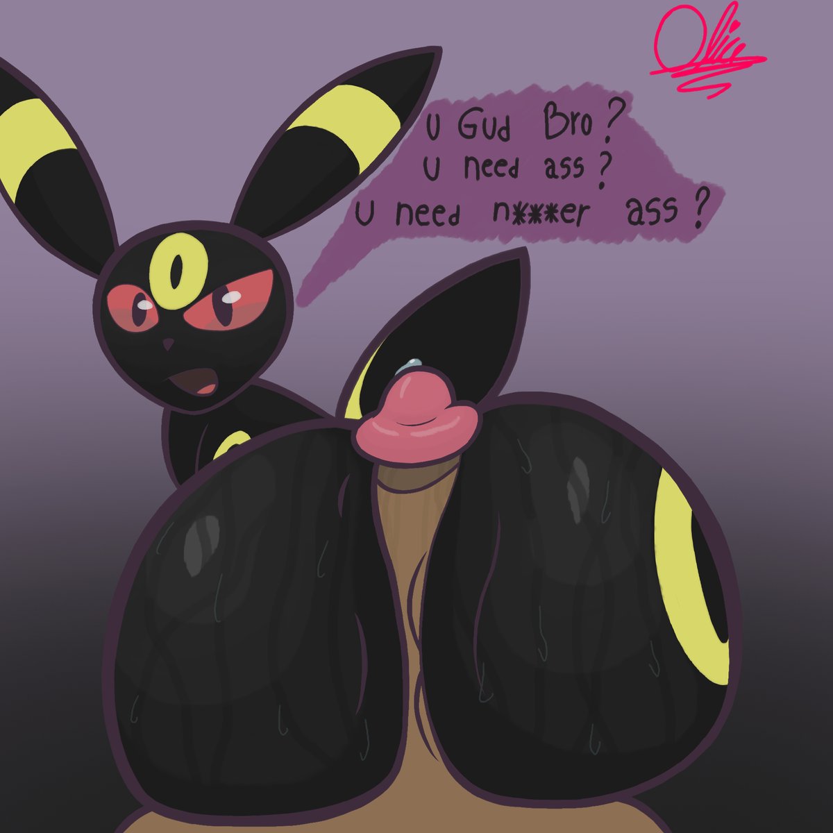 Worship the Black Booty
#art #nsfw #pokemon #nsfwfurryartwork