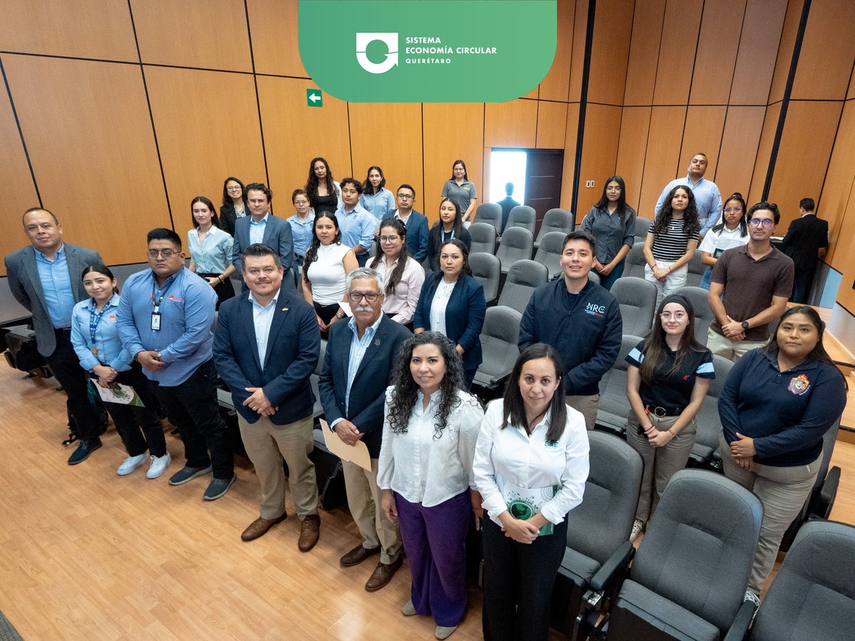 Circular_Qro's tweet photo. ♻️ Empresas compartieron resultados de la Cadena de Descarbonización 4

Gracias a participantes y a @SEDESUQro por impulsar una industria más sostenible

#SistemaEconomiaCircularQueretaro #Descarbonizacion4 https://t.co/FlvR0wRfS7