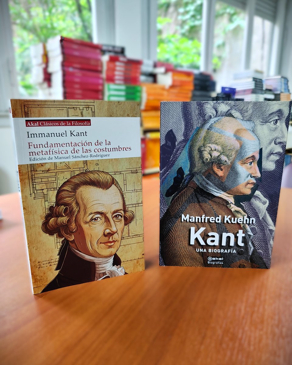 Kant te espera el 14 y 15 de marzo en la Feria de Libros de Filosofía

#kant #filosofía #feriasdelibros #libros