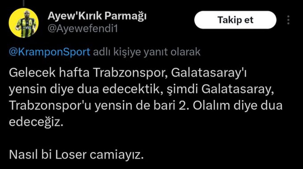 Olum sezonun yorumu mk😂