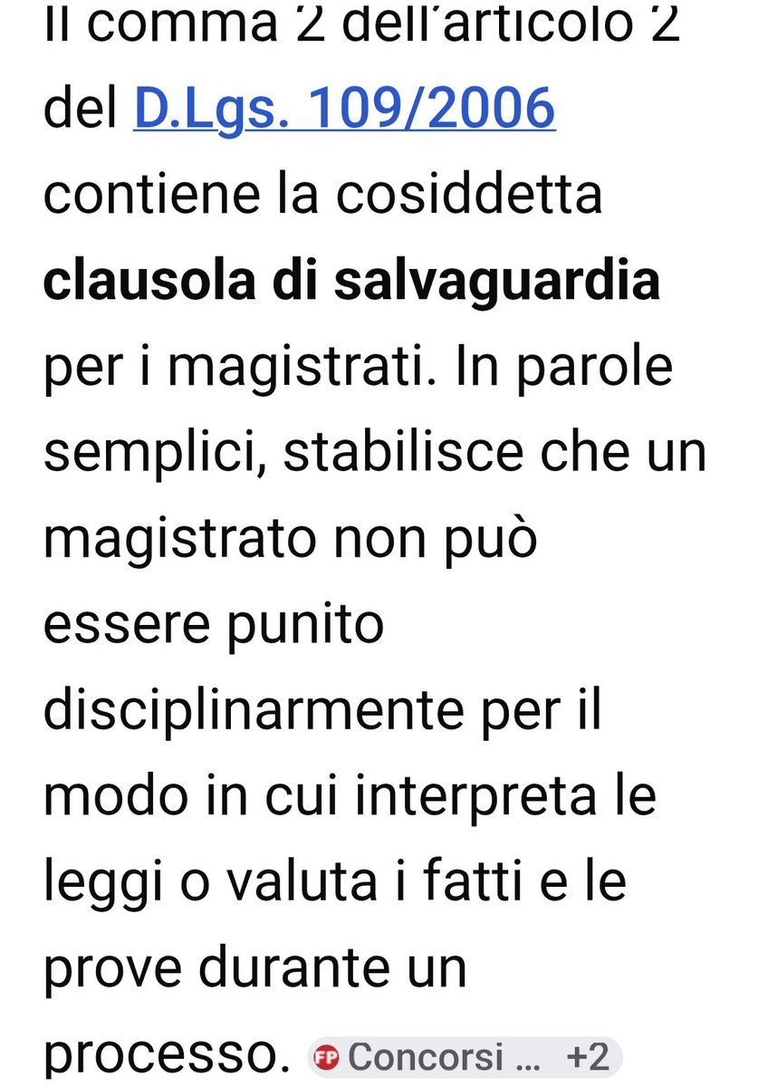 Quando vi sarà chiaro che è solo una battaglia di Anm per non perdere questo? La politica a sinistra si è accodata solo per dire No alla Meloni.👇