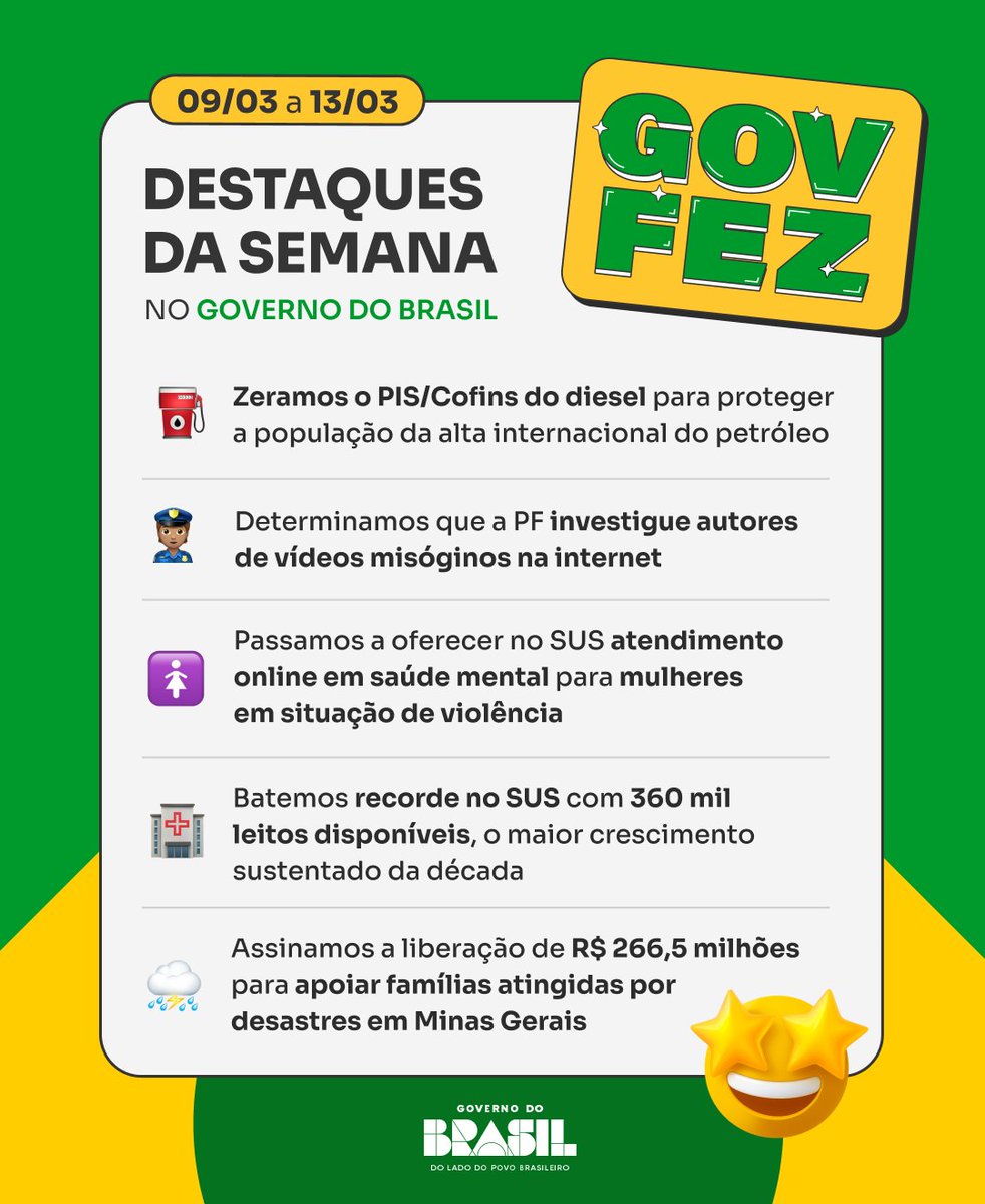 Governo do Brasil tweet media