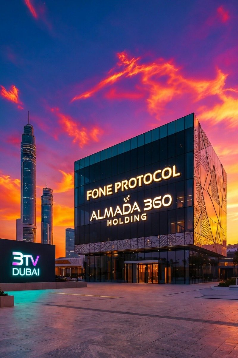 🚨 Fone Protocol levels up!  

<a href="/FoneProtocol/">Fone Protocol</a> + <a href="/3tvdubai/">3TV Dubai</a> now under Al Mada 360 Holding — a unified UAE-backed structure for long-term growth.  

Fone powers the mobile/DePIN infra 🔋  
3TV Dubai drives creator media &amp; global reach 🎥  
#FoneProtocol #AlMada360 #3TVDubai #Web3