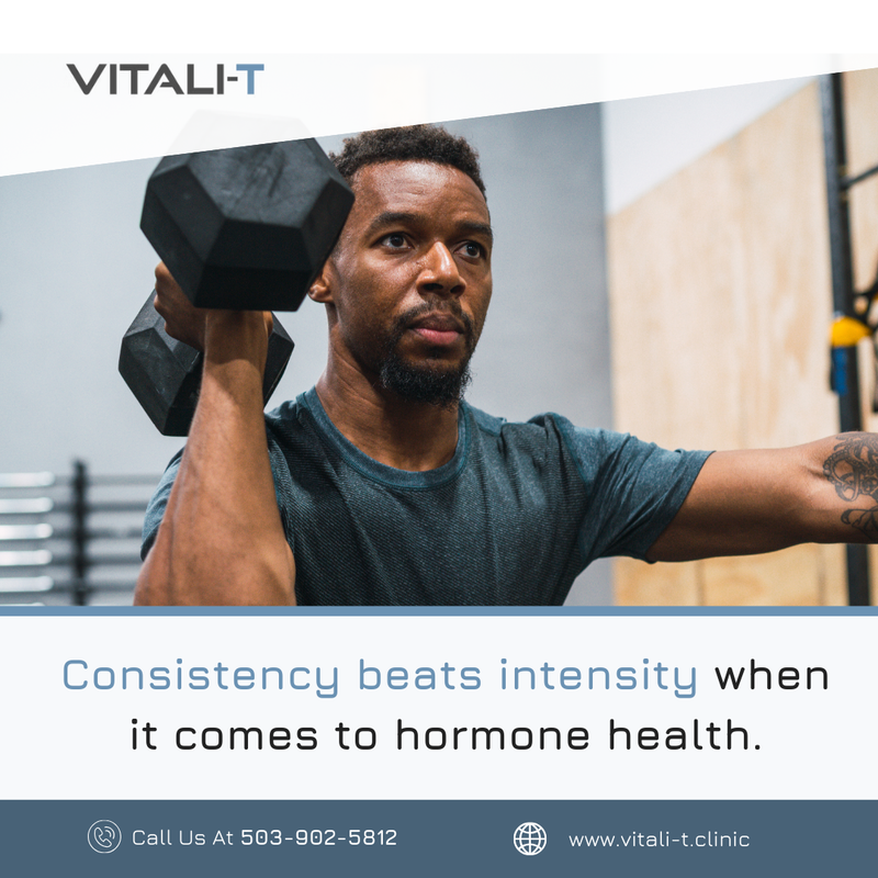 vitalit_clinic's tweet image. People often think they need to overhaul their entire life overnight to improve their hormones. Hit the gym six days a week, eat perfectly, sleep nine hours, meditate daily. And then they burn out in two weeks and quit. 🔥

#ConsistencyWins #SustainableHealth #VitaliTStrong