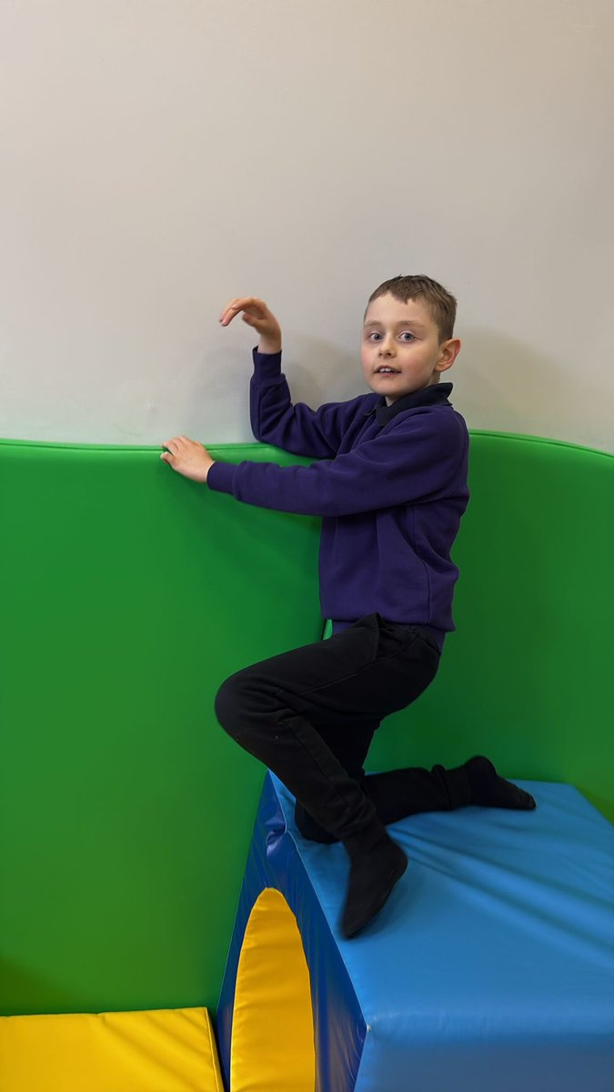 Soft play fun 😊