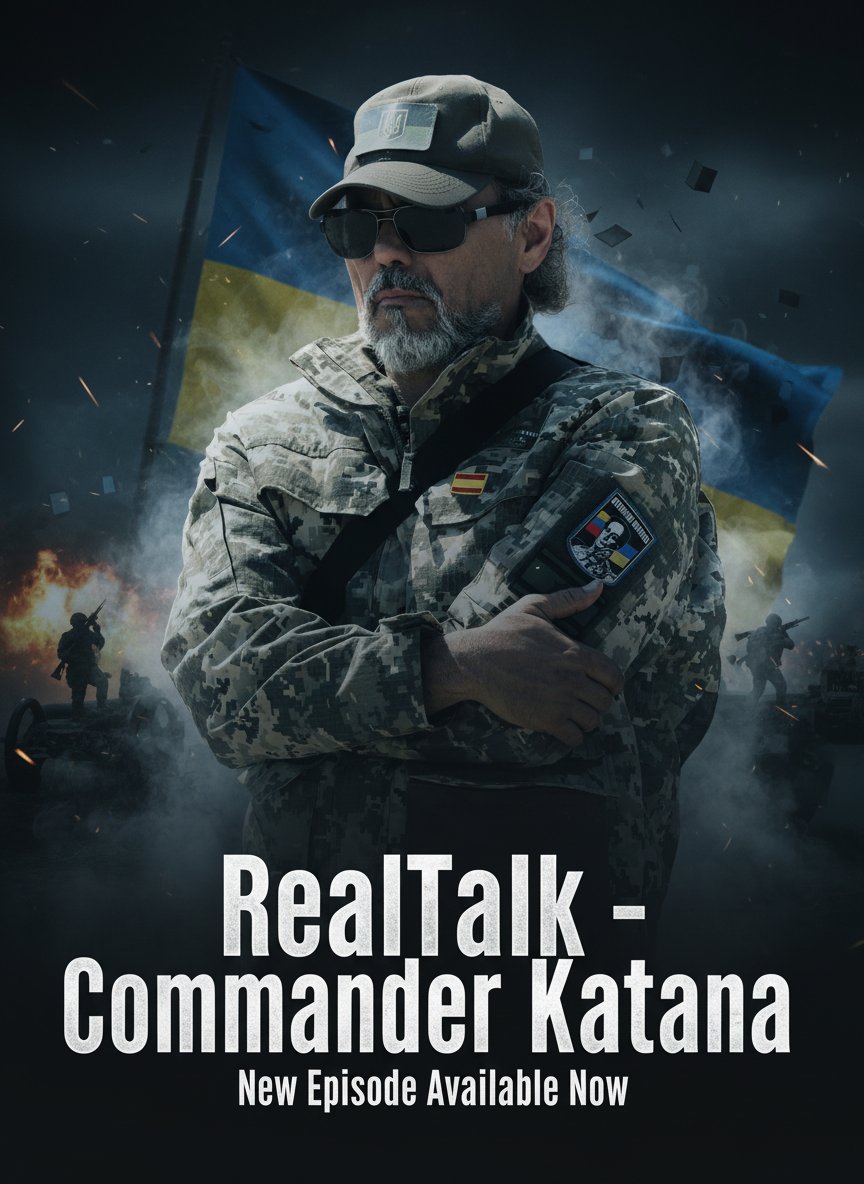 I had the privilege and the honor to speak with **Commander Katana**, a courageous and thoughtful man leading the **Bolívar Battalion** in Ukraine.

Katana is a Venezuelan who once came to **Kyiv to study international law**. Today, he leads an international volunteer unit