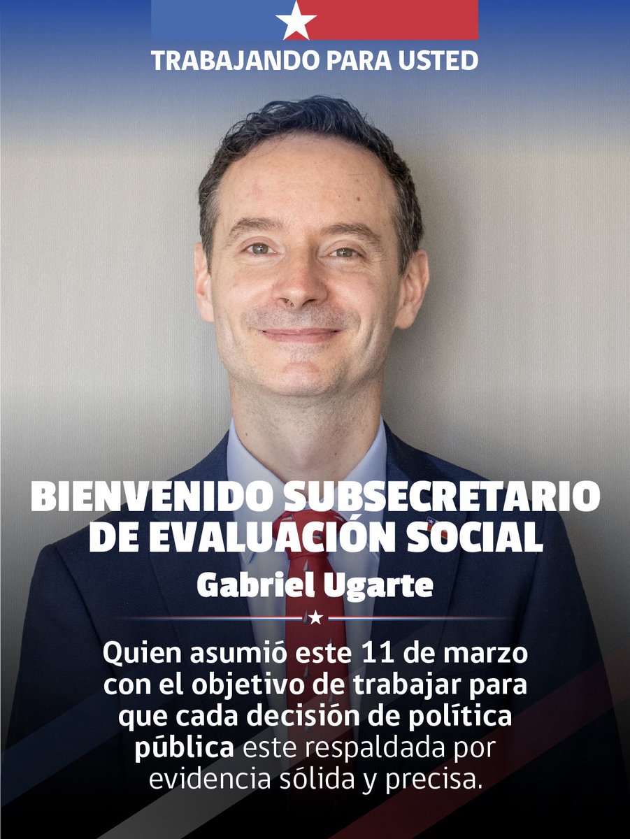 Subsecretaría de Evaluación Social tweet media