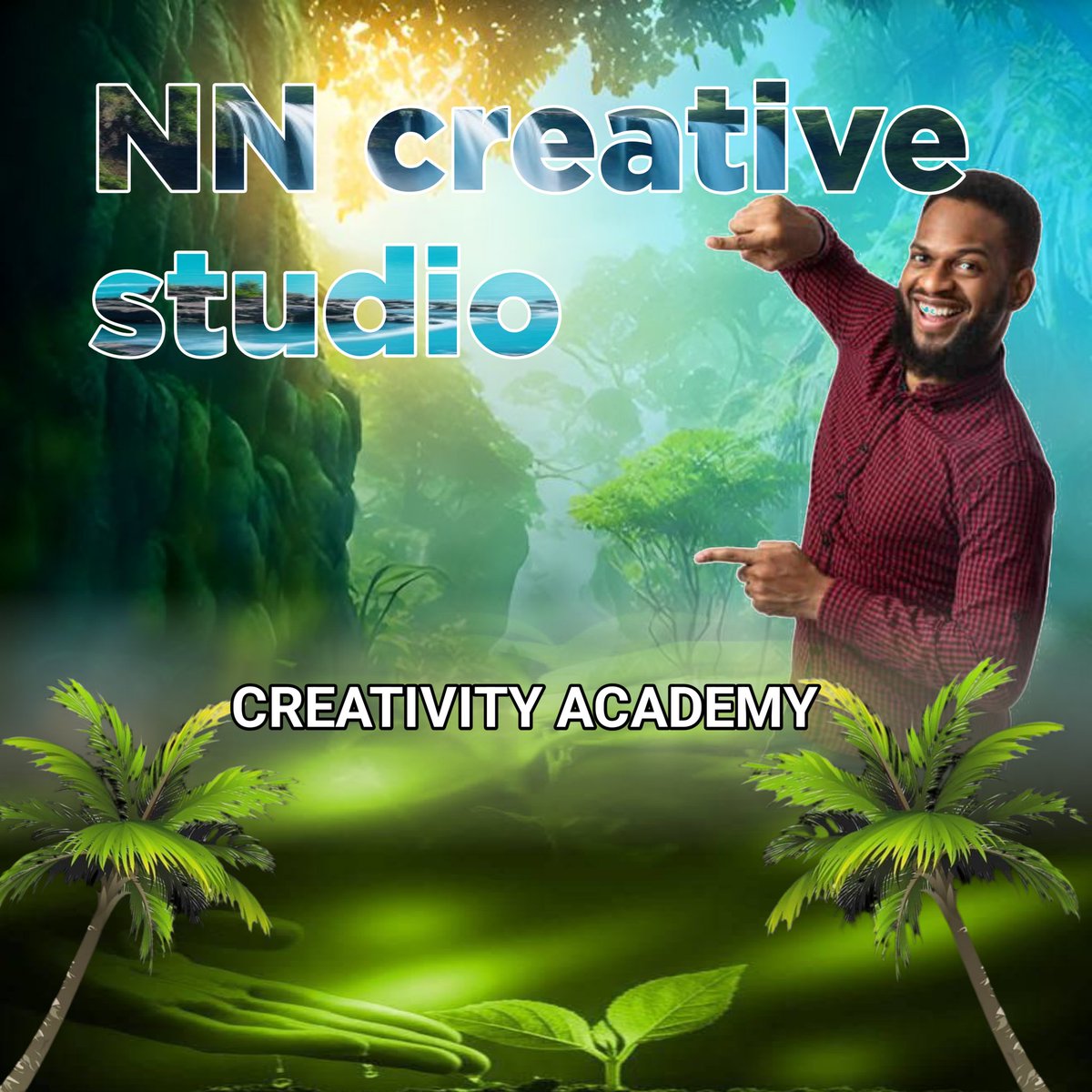 God is great 👍 

Telling you guys that I have started my graphic design journey 😺 and I'm getting it done professional soon 🙂 

Bring deal please let's connect 🙏 🙏 🙂