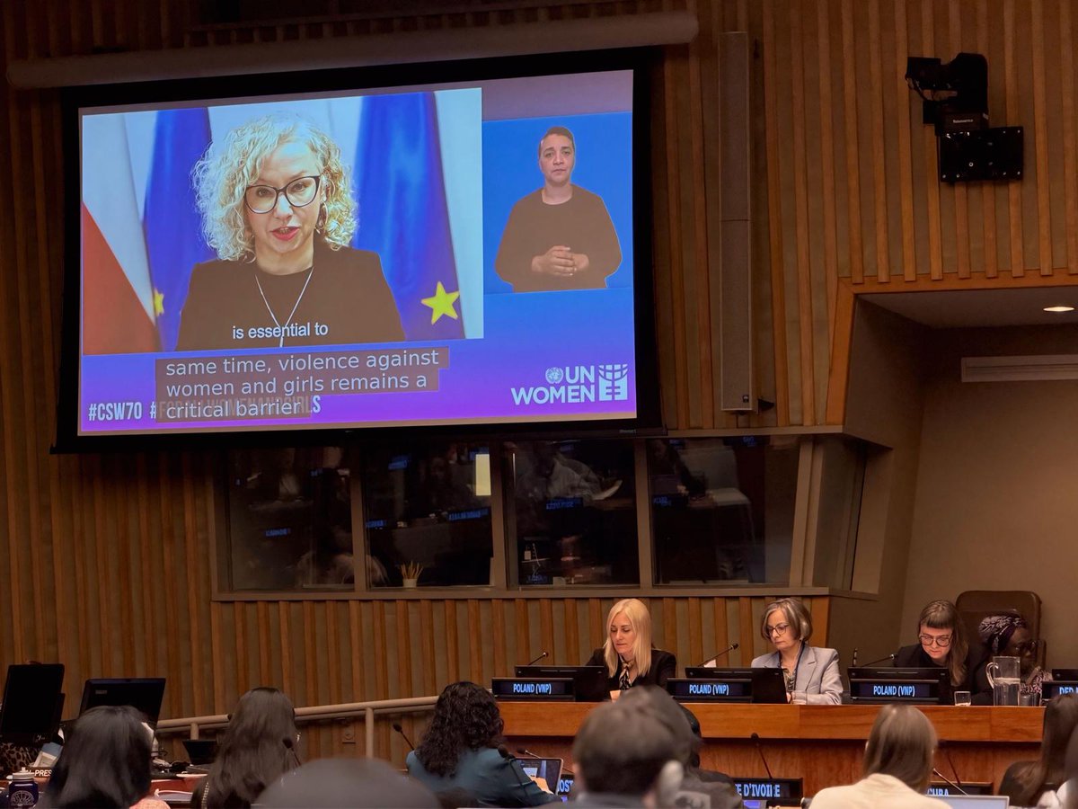 Poland in the UN tweet media