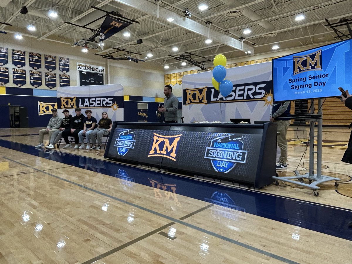 KM Laser Football tweet media