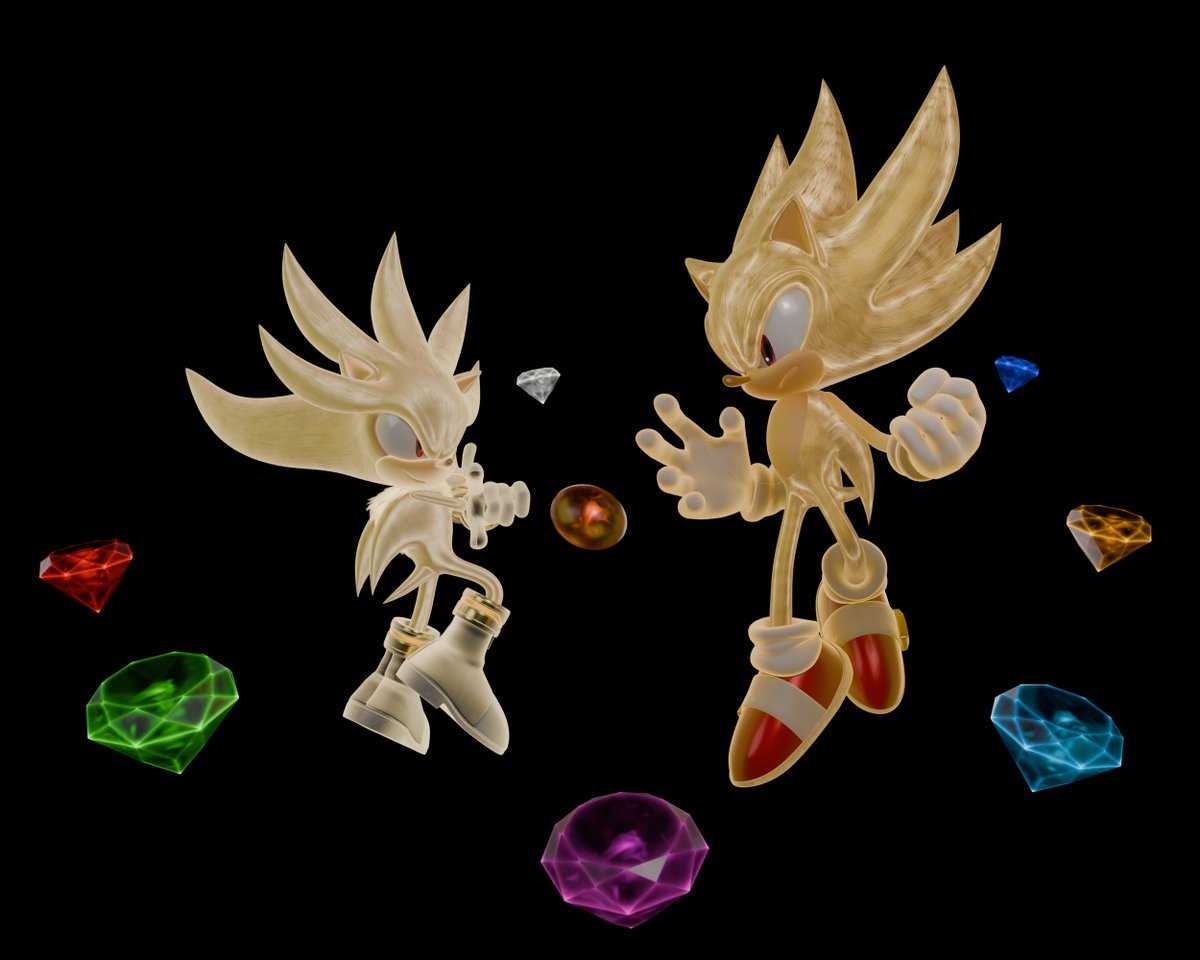 idk if i'll finish this one
Sonic and Silver by @/dokatzo