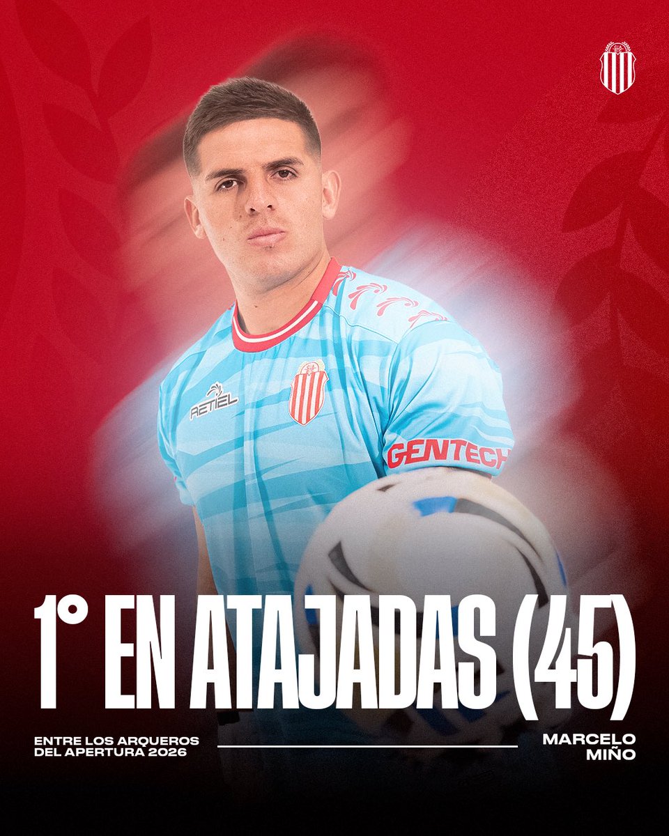 barracascentral's tweet photo. 🇵🇪🔒 𝑬𝒍 𝒎𝒖𝒓𝒐 𝒃𝒂𝒓𝒓𝒂𝒒𝒖𝒆𝒏̃𝒐

🧤 Marcelo Miño es el arquero con más atajadas en lo que va del Torneo Apertura 2026.

💪 ¡A seguir rompiéndola, Pity! https://t.co/4YPodIPiJm