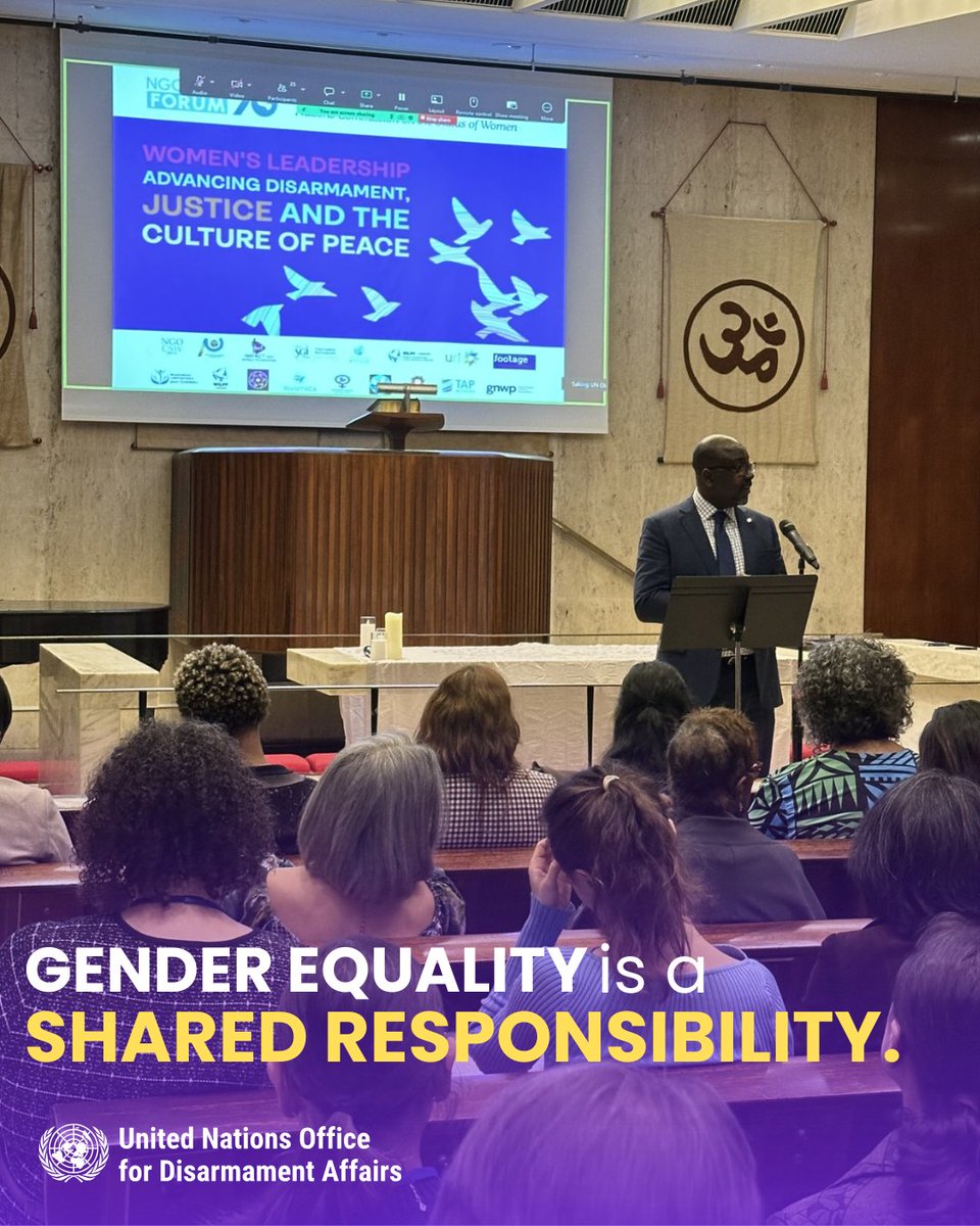 UN Office for Disarmament Affairs tweet media