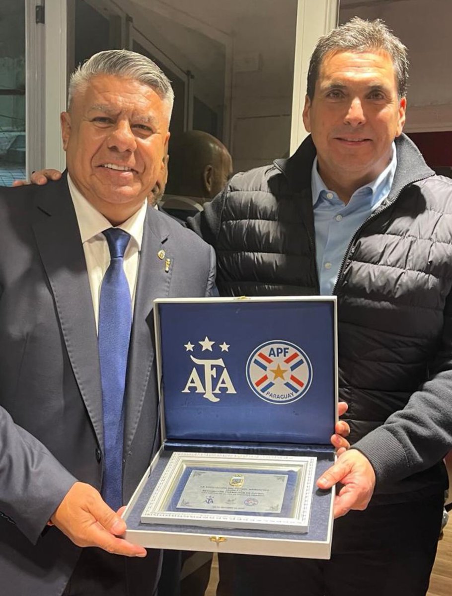 Chiqui Tapia tweet media