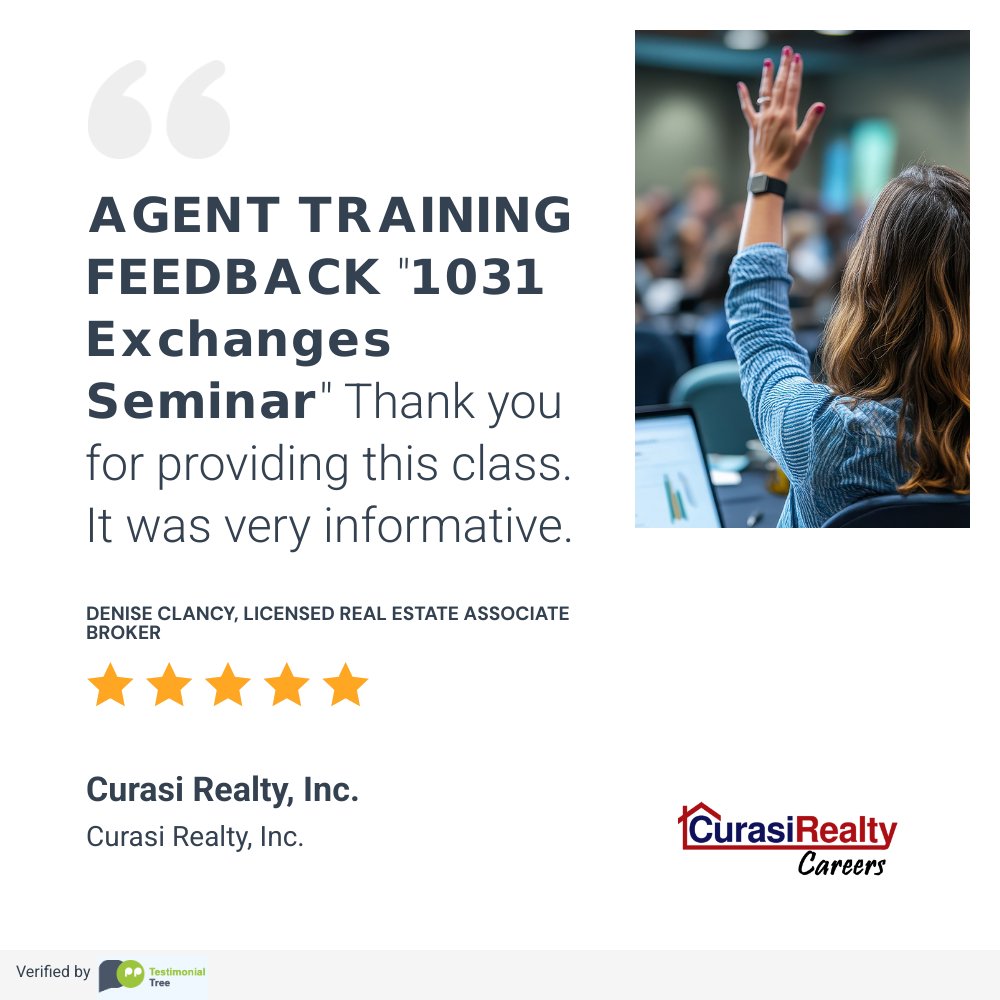 curasirealty's tweet image. To learn more about this training and others, or to become a part of our Team, please contact us at 845-457-9174.

curasirealty.com

#contactus #training #CurasiRealty #JoinOurTeam