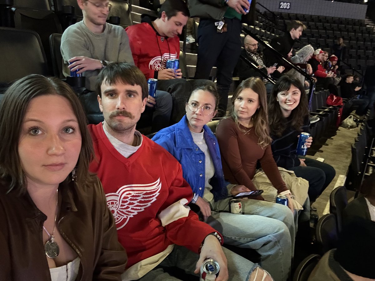 dani_james21's tweet photo. .@griffinshockey just announced the game is canceled due to unsafe ice conditions. Fortunately there are reporters on site. https://t.co/aeFKj97r8q