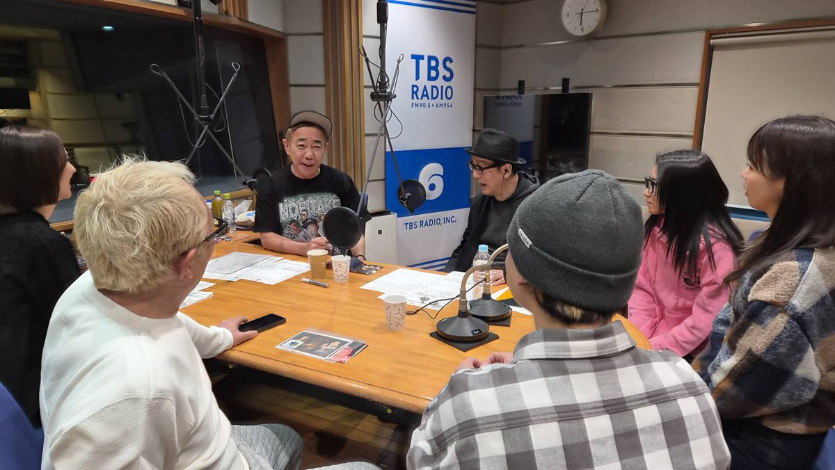 TBSラジオ 土曜朝6時 木梨の会。 tweet media