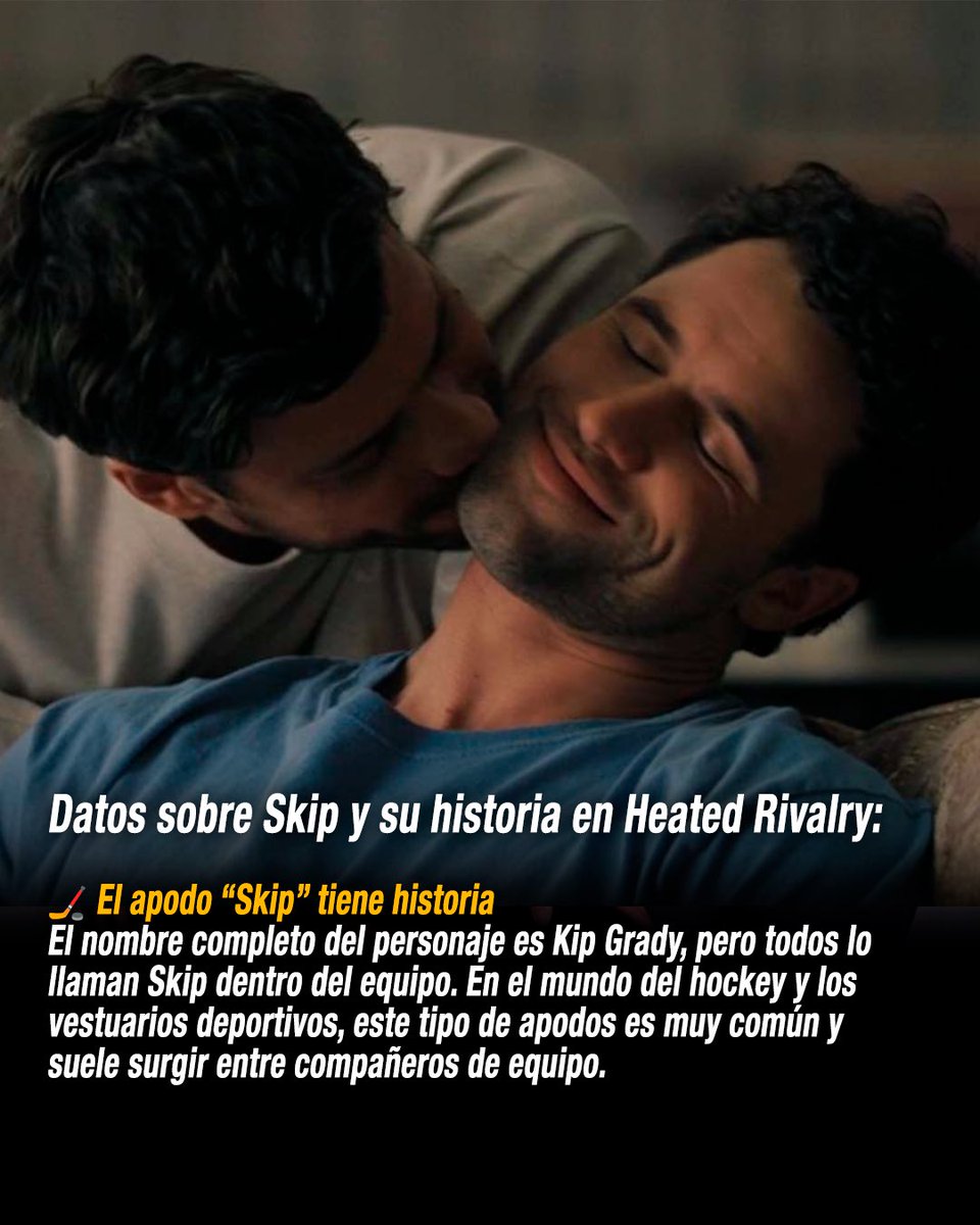 wowasinomas's tweet photo. WOW. 😍🏒 Fans de Heated Rivalry están obsesionados con Skip… y ya piden su propio spin-off
La nota: https://t.co/D7uAopq7kv
#WOW #HeatedRivalry #GaySeries #QueerRomance #GayLove https://t.co/kokG57C9FB