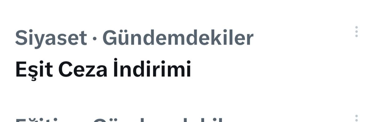 Cezalar artırıldı 
İnfaz ağırlaştırıldı 
Giren cıkamadı

26 senedir Af olmadı 

Eşit Ceza İndirimi 
Olmadı

Sonuç olarak cezaevleri tıka basa basa doldu 
<a href="/RTErdogan/">Recep Tayyip Erdoğan</a> 
<a href="/dbdevletbahceli/">Devlet Bahçeli</a> 
<a href="/abakingurlek/">Akın Gürlek</a> 
<a href="/NumanKurtulmus/">Numan Kurtulmuş</a>
