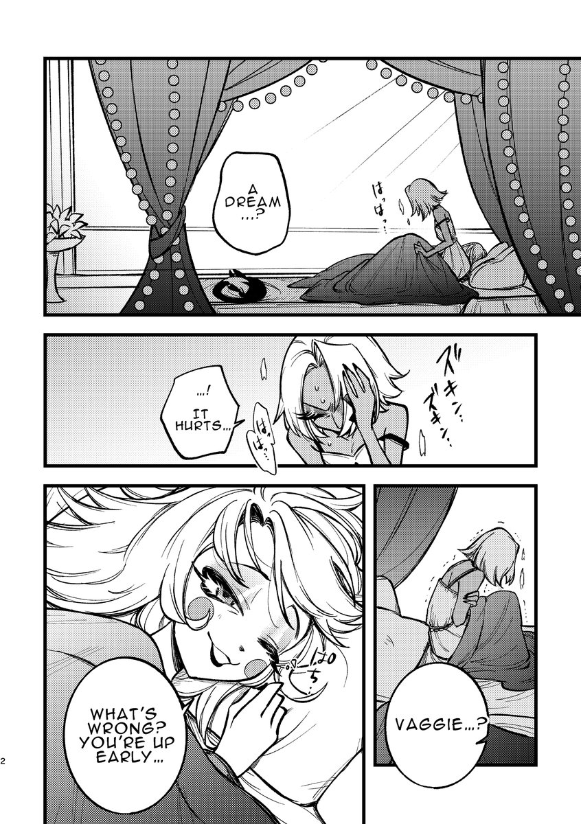 popi_ip0's tweet photo. A story from when they first met 🌈🎀
I like to imagine they had moments like this.
(1/2)
※ Read from right to left!
#HazbinHotel #chaggie https://t.co/jNWUladLNO