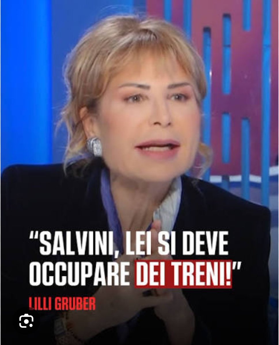TommyMeli's tweet photo. @matteosalvinimi @PatriotsEU Ti devi occupare dei treni! https://t.co/V4wLWeGNzg