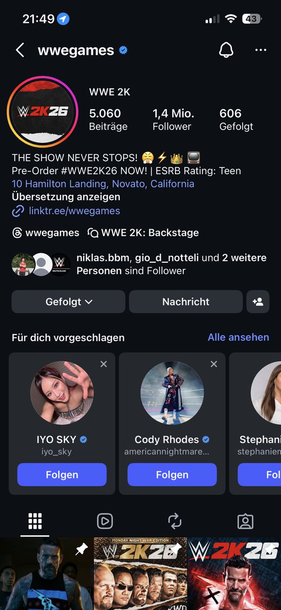 Conner1611's tweet photo. @WWEgames @Ndizzle1611 @cgndannyy https://t.co/pQy59eW8RO