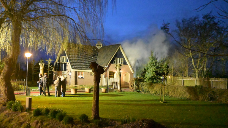 Brand in huis aan Rinnegommerlaan in Egmond aan den Hoef