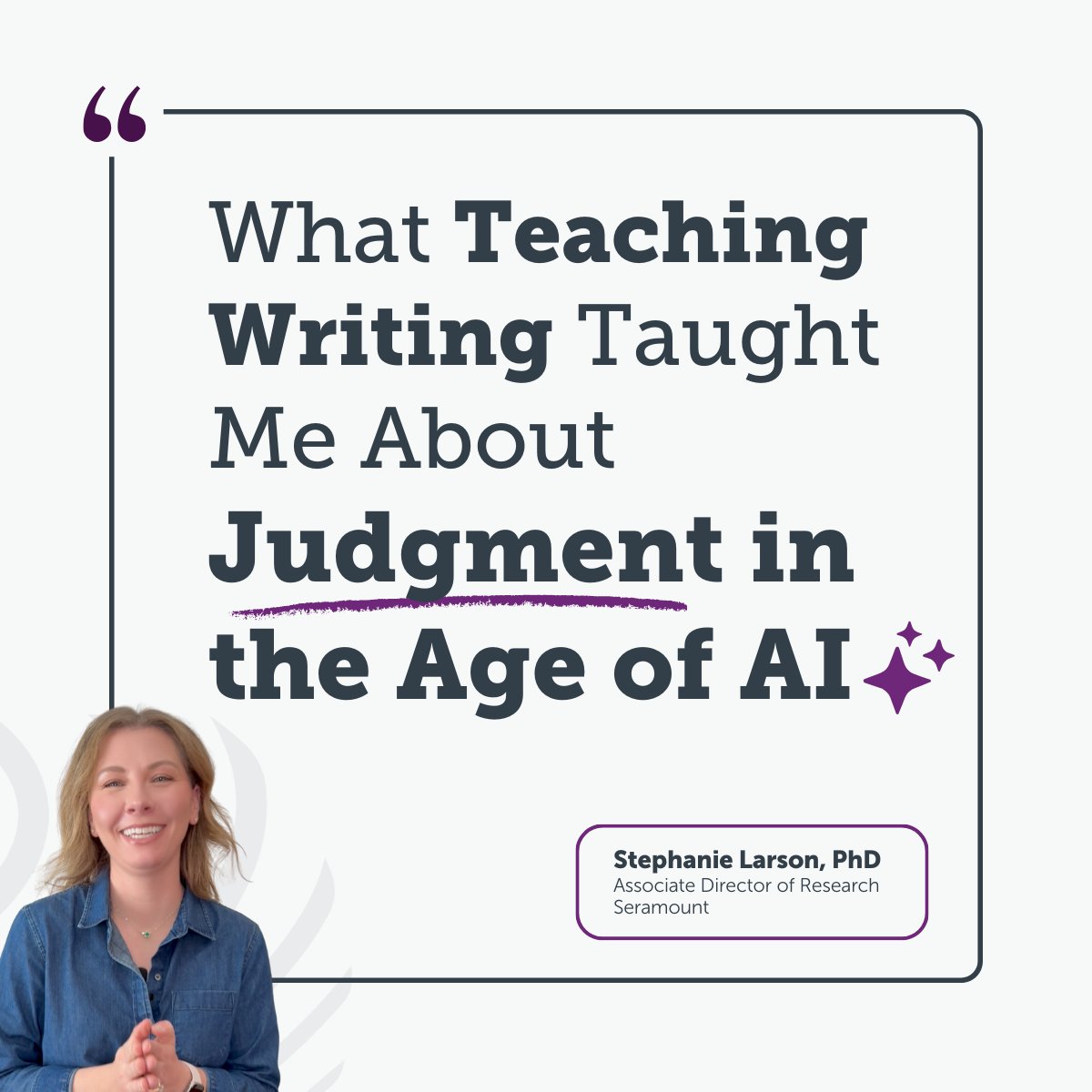 Seramount tweet media