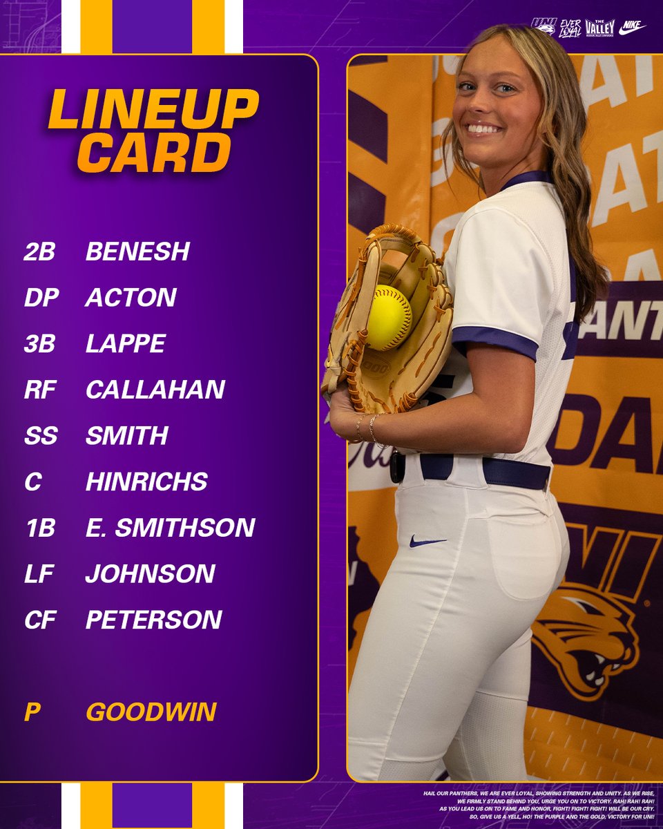 UNI Softball tweet media