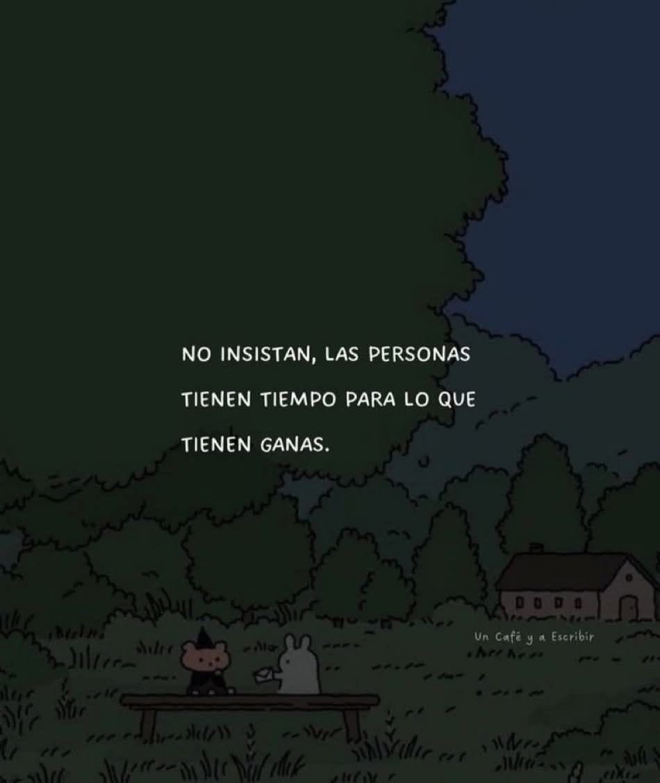 No insistan