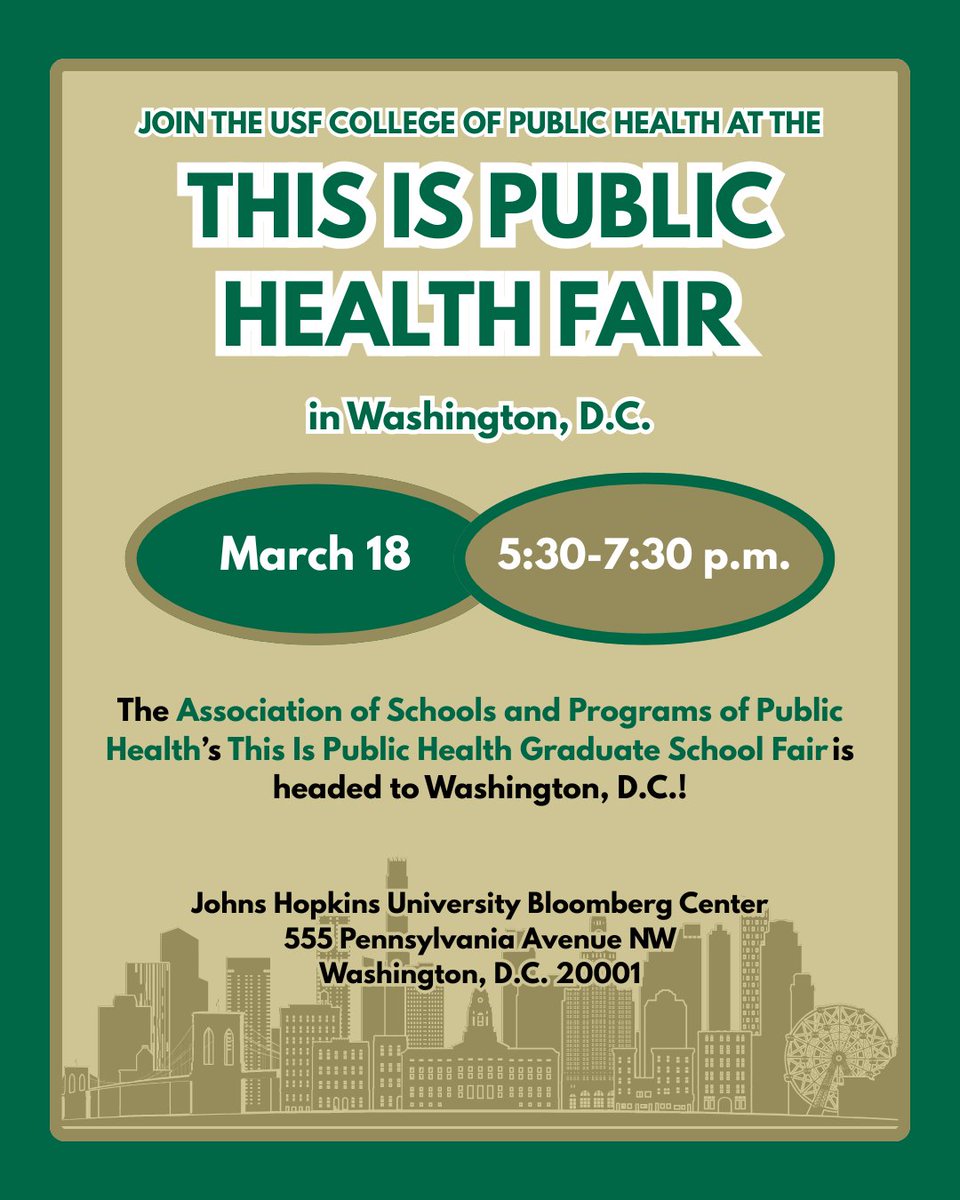 USF Public Health tweet media