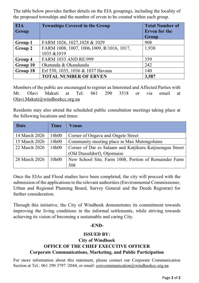 City of Windhoek tweet media