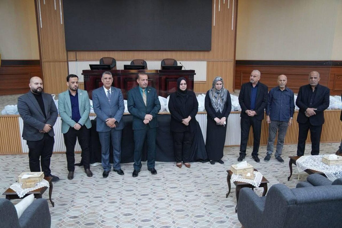 media20142020's tweet photo. بمشاركة التميمي.. الجامعة التقنية الوسطى تطلق حملة لدعم العوائل المتعففة خلال شهر رمضان

أطلقت الجامعة التقنية الوسطى حملة إنسانية لدعم العوائل المتعففة خلال شهر رمضان المبارك، بمشاركة السيد رئيس الجامعة الأستاذ الدكتور وضاح عامر حاتم التميمي، وبمساهمة عدد من منتسبي الجامعة. https://t.co/SRwRQ5jh0e