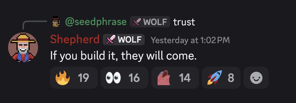 Wolf Game WTF tweet media