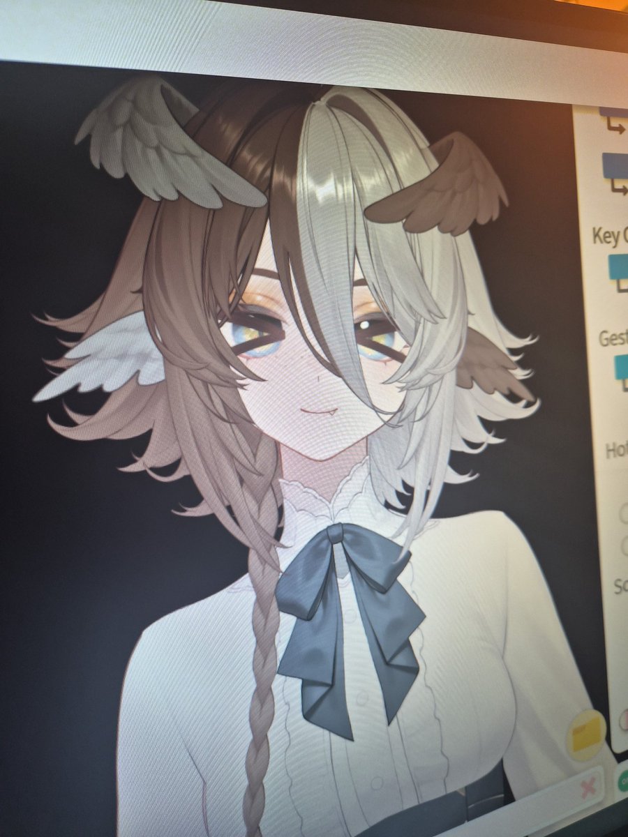 MarshMido's tweet photo. @ChalizKokoda Im having an issue since downloading the latest version where the check mark eyes still have my normal eyes underneath. I removed the recorded keyboard hotkey for it (as I am using a streamdeck for expression change) to make sure there wasnt anything accidentally interfering https://t.co/8opmvYhDdP