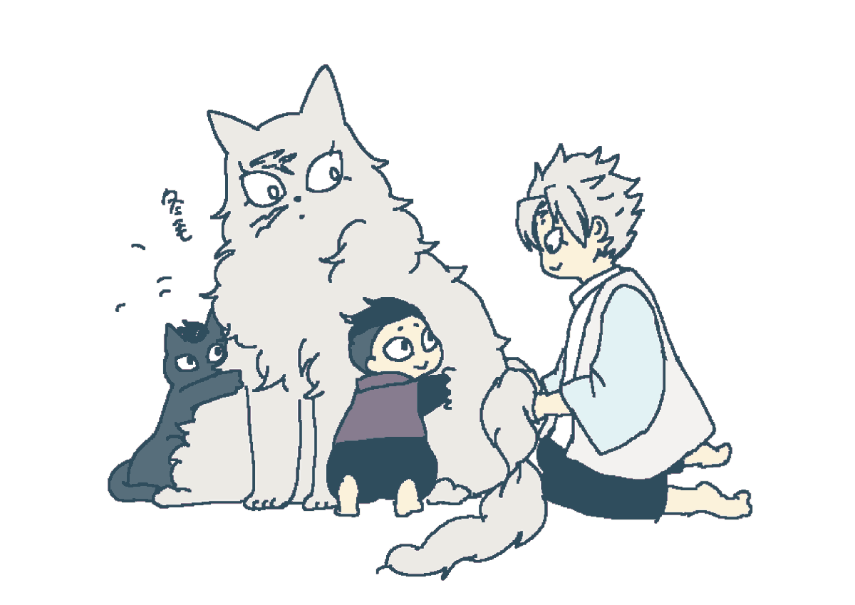 そろそろ冬毛もおしまい🐱